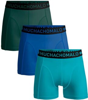 Muchachomalo Boxershorts 3-Pack 384 Donkerblauw - XXL