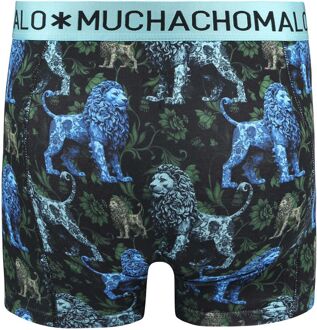 Muchachomalo Boxershorts 3-Pack Delftlion Zwart - M,S,XL,XXL
