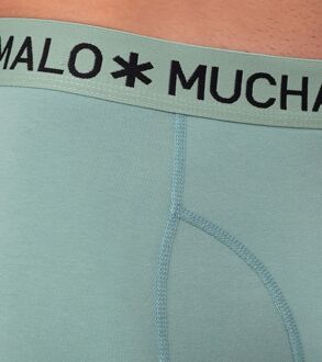 Muchachomalo Boxershorts 3-Pack Solid Groen 582 Donkergroen - XL,XXL