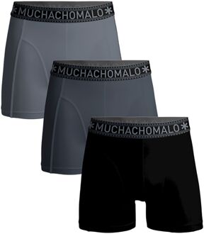 Muchachomalo Boxershorts 3-Pack Solid1010-513 Multicolour - XXL