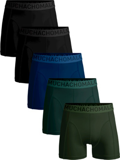 Muchachomalo boxershorts 5-pack solid hello moon light
