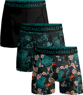 Muchachomalo Boxershorts Inari Fox 3-pack Print/Solid-M