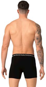 Muchachomalo Boxershorts Microfiber 2-Pack Zwart Navy - XL