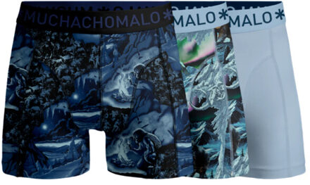 Muchachomalo Boys 3-pack boxer shorts prehistory - maat 104 Veelkleurig