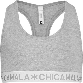 Muchachomalo Chicamala racer back top grijs - 176,158-164,146-152,134-140