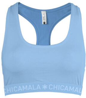 Muchachomalo Dames 1-pack racerback Blauw - L
