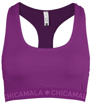 Muchachomalo Dames 1-pack racerback effen - maat XL Veelkleurig