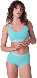 Muchachomalo Dames 1-pack racerback - maat L Groen