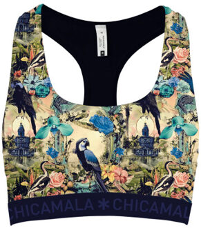 Muchachomalo Dames 1-pack racerback Veelkleurig - L