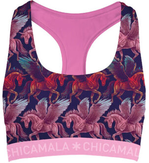 Muchachomalo Dames 1-pack racerback Veelkleurig - M