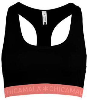 Muchachomalo Dames 1-pack racerback Zwart - L