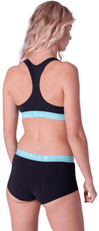 Muchachomalo Dames 1-pack racerback Zwart - M