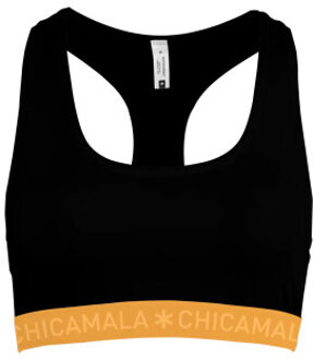 Muchachomalo Dames 1-pack racerback Zwart - M