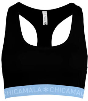 Muchachomalo Dames 1-pack racerback Zwart - S