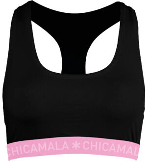 Muchachomalo Dames 1-pack racerback Zwart - XL