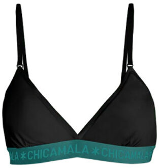 Muchachomalo Dames 1-pack triangle top Zwart - M