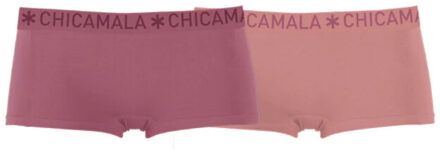 Muchachomalo Dames 2-pack boxershorts - maat M Roze