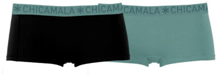Muchachomalo Dames 2-pack boxershorts - maat S Veelkleurig
