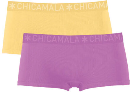 Muchachomalo Dames 2-pack boxershorts - maat XL Roze