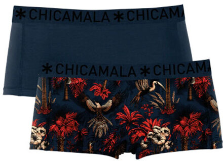 Muchachomalo Dames 2-pack boxershorts Veelkleurig - XL