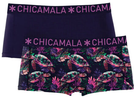 Muchachomalo Dames 2-pack boxershorts Veelkleurig - XL