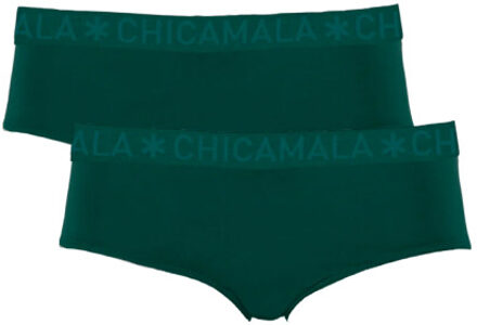 Muchachomalo Dames 2-pack briefs Groen - XL