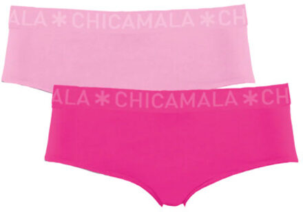 Muchachomalo Dames 2-pack briefs Roze - S