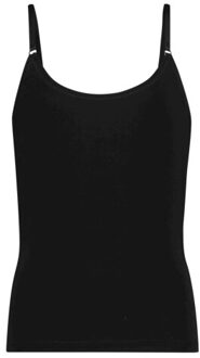 Muchachomalo Dames singlet effen - maat L Zwart