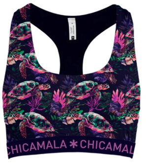 Muchachomalo Girls 1-pack racer back print Veelkleurig - 110/116