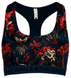 Muchachomalo Girls 1-pack racer back print Veelkleurig - 176