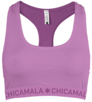 Muchachomalo Girls 1-pack racer back solid - maat 146/152 Veelkleurig