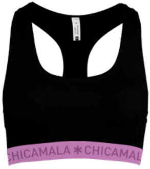 Muchachomalo Girls 1-pack racer back solid - maat 176 Veelkleurig