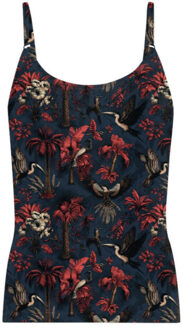 Muchachomalo Girls 1-pack singlet printed - maat 146/152 Veelkleurig