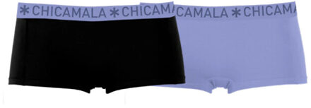 Muchachomalo Girls 2-pack boxer shorts solid Veelkleurig - 158/164