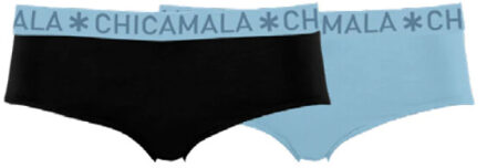 Muchachomalo Girls 2-pack hipster solid Veelkleurig - 104