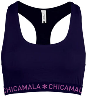 Muchachomalo Girls racer back 1-pack solid Veelkleurig - 122/128