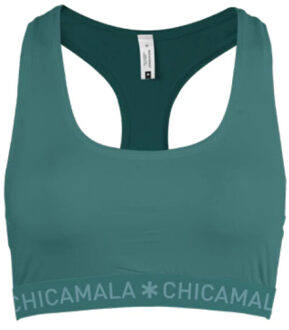 Muchachomalo Girls racer back 1-pack solid Veelkleurig - 158/164