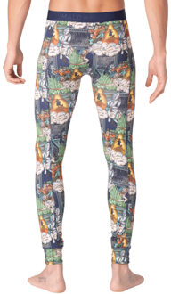 Muchachomalo Heren 1-pack long john pussboots wizardoz Veelkleurig