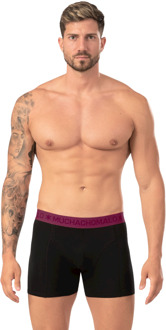 Muchachomalo Heren 10-pack boxershorts Zwart - S