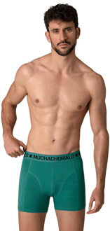 Muchachomalo Heren 12-pack boxershorts print/effen - maat S Veelkleurig