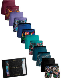 Muchachomalo Heren 12-pack boxershorts Veelkleurig - S