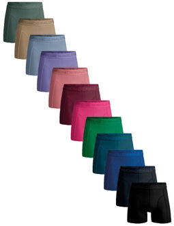 Muchachomalo Heren 12-pack boxershorts Veelkleurig - S