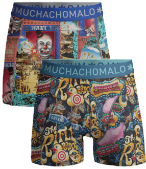 Muchachomalo Heren 2-pack boxershorts fruit life Veelkleurig - 5XL