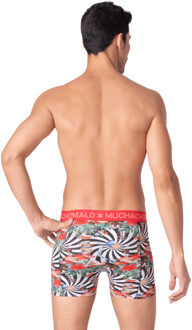 Muchachomalo Heren 2-pack boxershorts jackbean alicewonder Veelkleurig - S