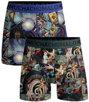 Muchachomalo Heren 2-pack boxershorts magic Veelkleurig - XXL