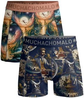 Muchachomalo Heren 2-pack boxershorts pinocchio peter Veelkleurig - 5XL
