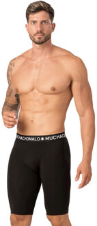 Muchachomalo Heren 2-pack longshort effen Zwart