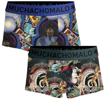 Muchachomalo Heren 2-pack trunks magic Veelkleurig - XXL