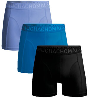 Muchachomalo Heren 3-pack boxershorts microfiber - maat XL Veelkleurig