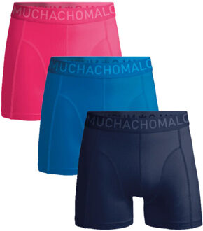 Muchachomalo Heren 3-pack boxershorts microfiber - maat XL Veelkleurig